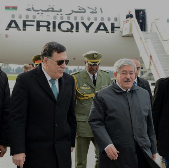 Fayez al-Sarraj à Alger