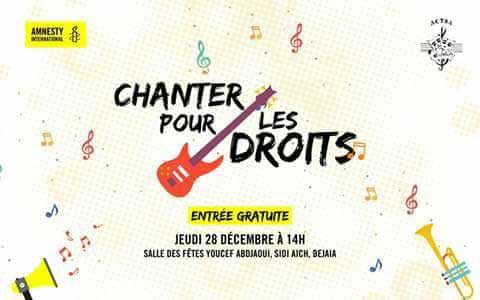 concert pour les droits humains