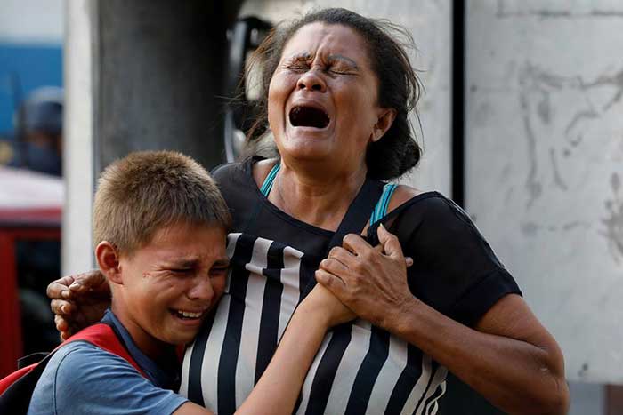 mutinerie à Venezuela