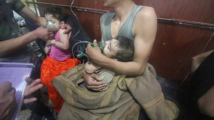 armes chimiques à Douma