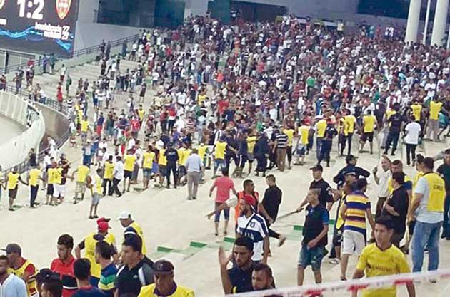 violence dans les stades