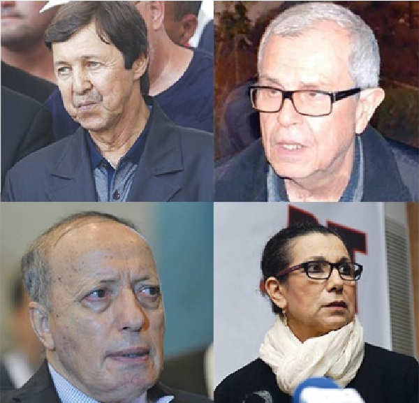 Louisa Hanoune, Said Bouteflika, Bachir Tartag et Mohamed Mediene dit Toufik seront rejugés demain