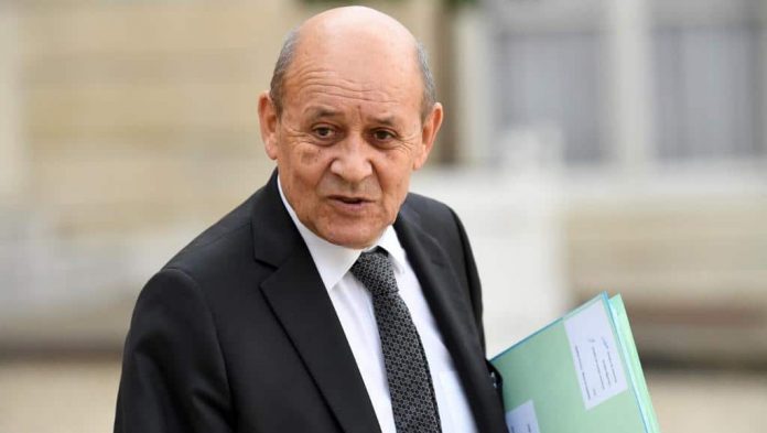 Jean-Yves-Le-Drian Jean-Yves Le Drian en visite ce mercredi à Alger