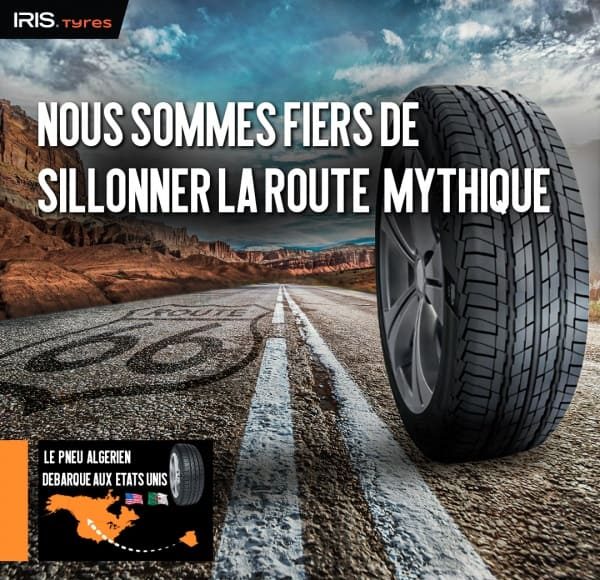 Le pneu IRIS exporté aux USA