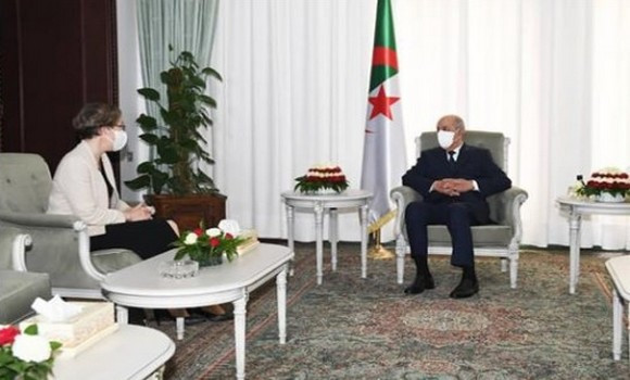 Le Président Tebboune reçoit l'ambassadrice de Hongrie en Algérie