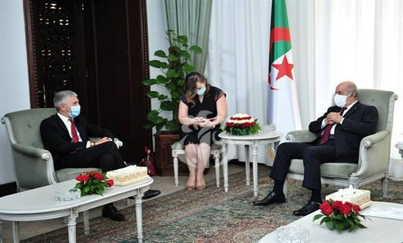 Tebboune reçoit le ministre espagnol de l'Intérieur