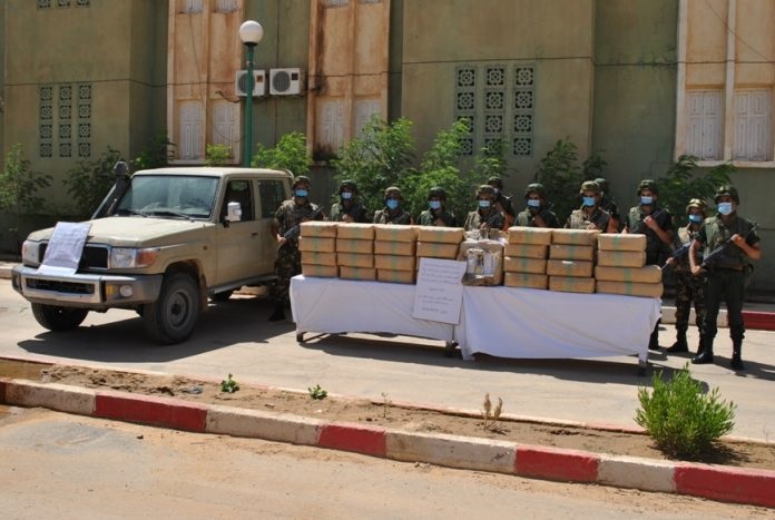 Huit Quintaux de drogue interceptés par l'armée à In Guezzam