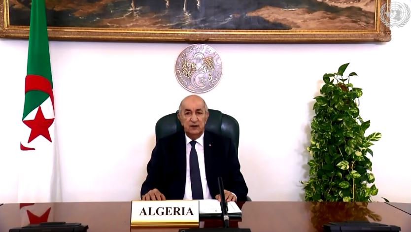 Session ordinaire de l'AG de l'ONU: Allocution du Président Tebboune