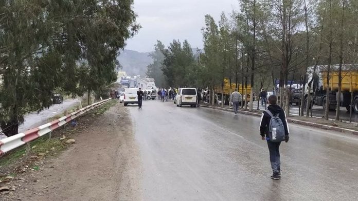 Béjaia : La RN 26 fermées par des citoyens de Tifra