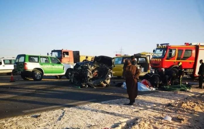 Accident de la route à El Oued: huit morts