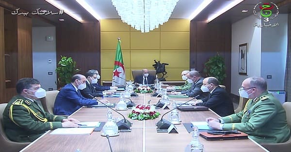 Tebboune preside une réunion du haut conseil de sécurité