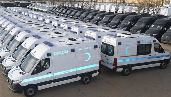 Tiaret: livraison de 708 véhicules de marque Mercedes-Benz