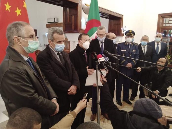 Covid-19: reception d'un don de 200.000 doses du vaccin chinois Sinopharm