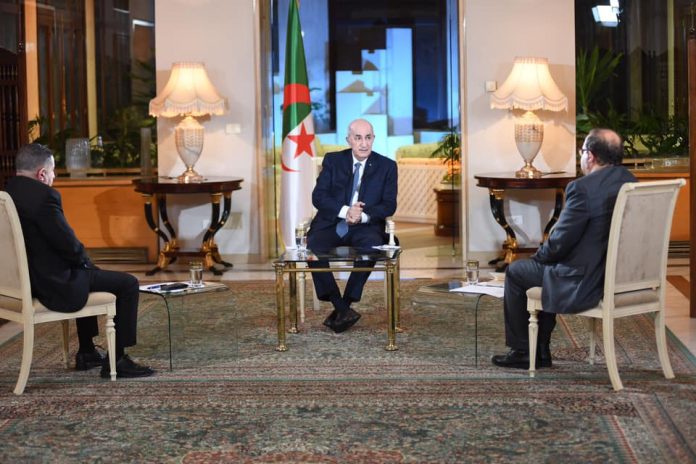 Tebboune accorde une entrevue aux représentants de la presse nationale