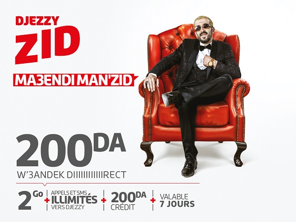 Avec Djezzy « ZID », vous n’aurez rien à ajouter !