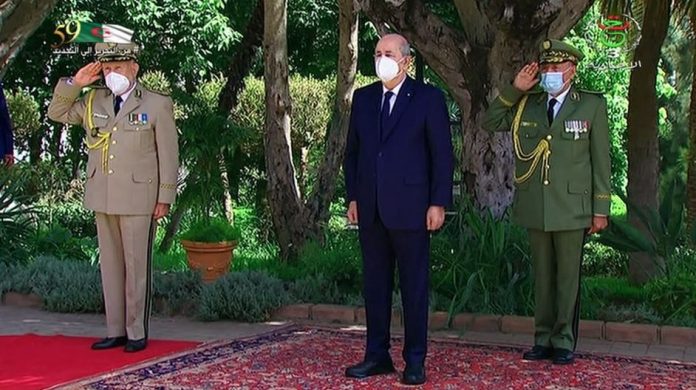 Tebboune préside une cérémonie de remise de grades et de médailles aux officiers de l’ANP