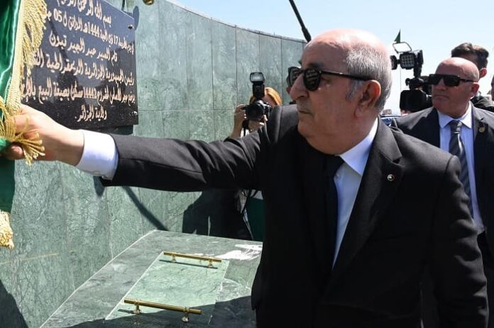 Le président de la République pose la 1e pierre pour la réalisation de plus de 14.000 logements AADL à Alger