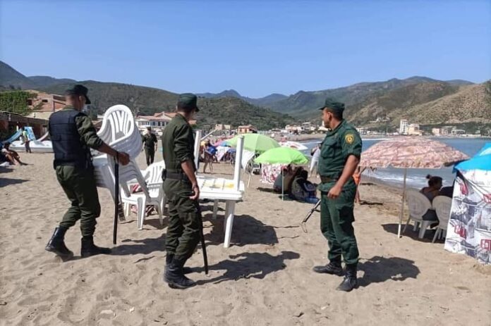 La gendarmerie nationale agit contre les squatteurs des plages et des parkings à Bejaia