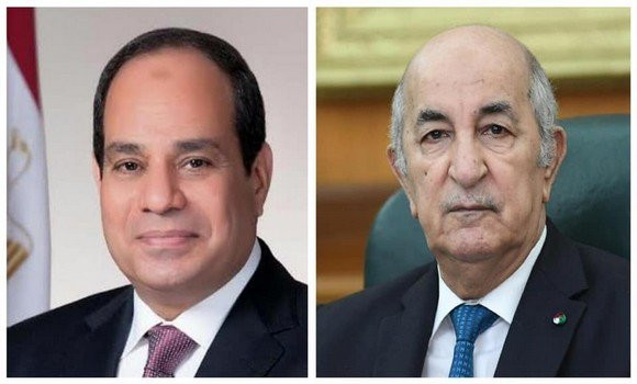 Le Président Tebboune s'entretient par téléphone avec son homologue égyptien