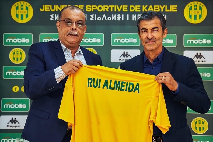 JS Kabylie sacks its Portuguese coach, Rui Almeida