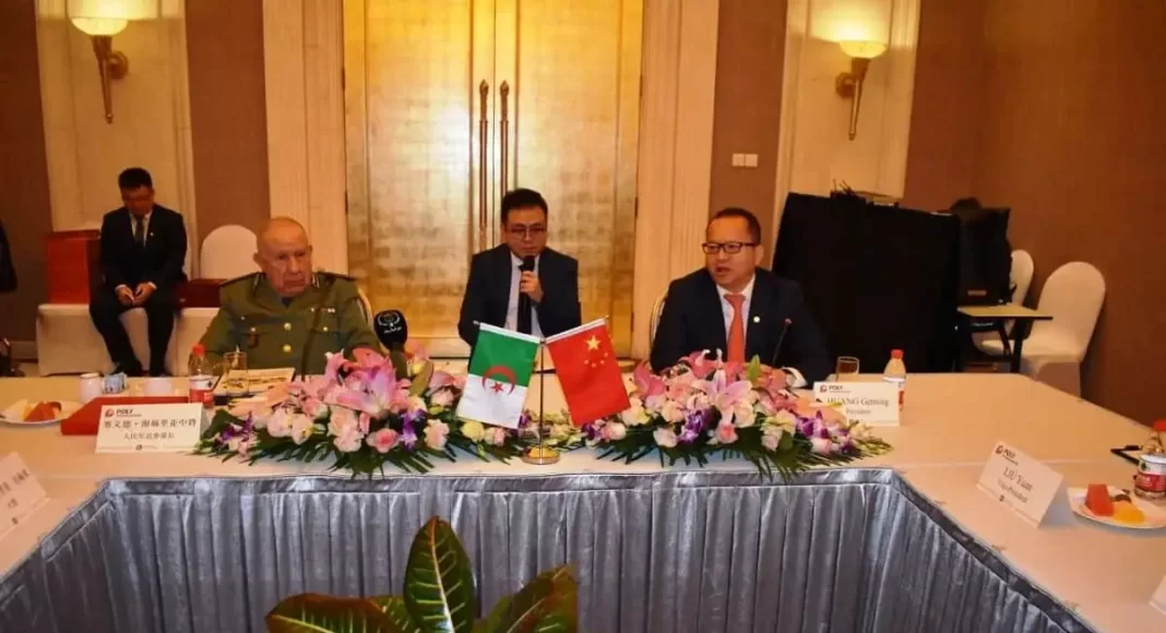 Chanegriha rencontre des responsables de sociétés chinoises spécialisées dans l'industrie militaire