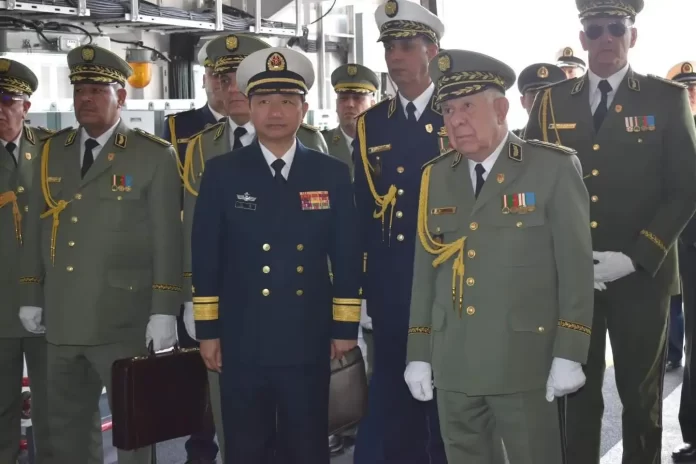 Chanegriha base navale Chanegriha visite la base navale de Shanghaï