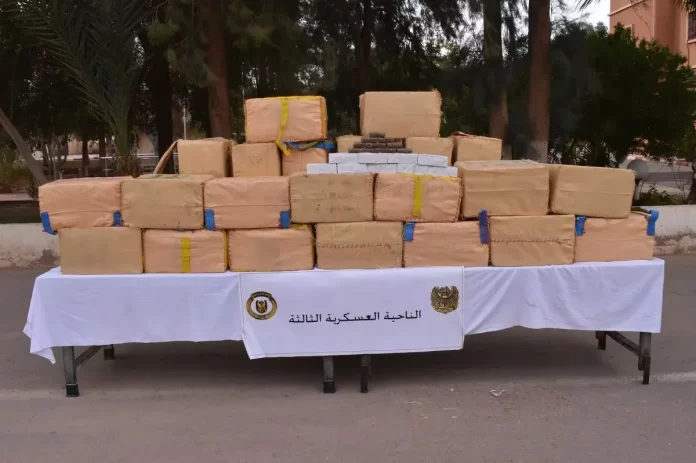 Mise en échec de tentatives d'introduction de 14 qx de kif via les frontières avec le Maroc