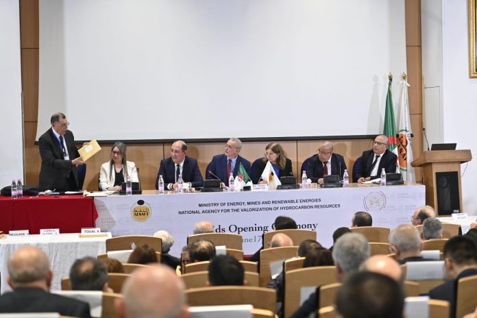 Alnaft-Ouverture-Plis-Algeria-Bid-Round-2024