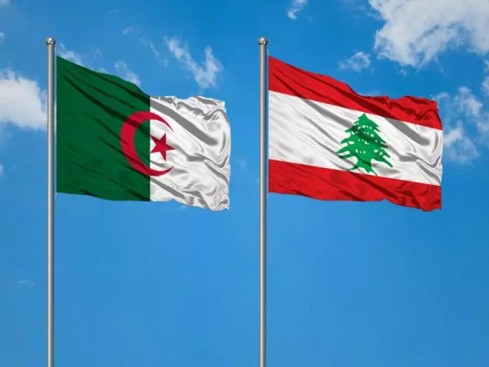 algerie-liban-drapeaux