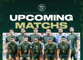 L’équipe d’Algérie jouera deux matchs amicaux en Arabie saoudite en novembre