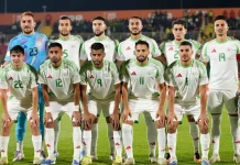 L’équipe nationale A’ fait match nul contre l’Égypte